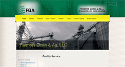Desktop Screenshot of farmersgrainag.com